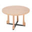 Table de salle à manger 48 "pour espaces confortables - 4 places, bois massif Scratch et, assemblage simple, attrait dans les petites cuisines idéales appartements, entretien facile, charme rétro