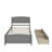 Twin Size Platform Bed With Drawers-1637249652