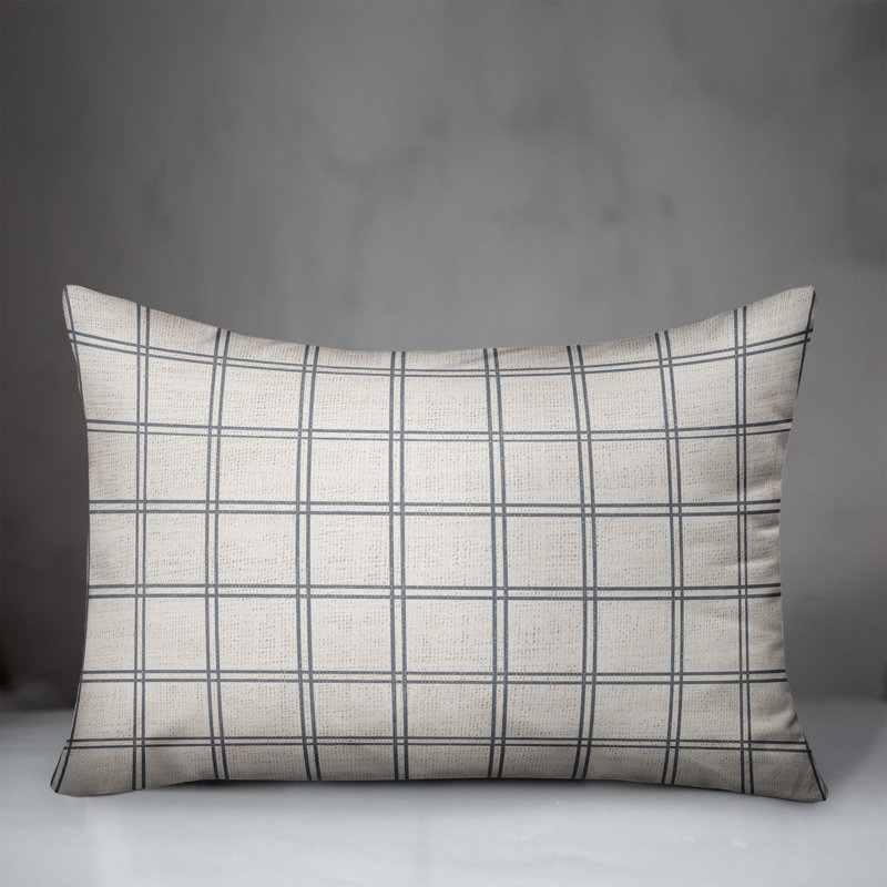 Plaid Throw Pillow