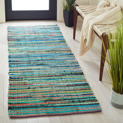 Fales Rug Hand Woven Cotton Abstract Rug