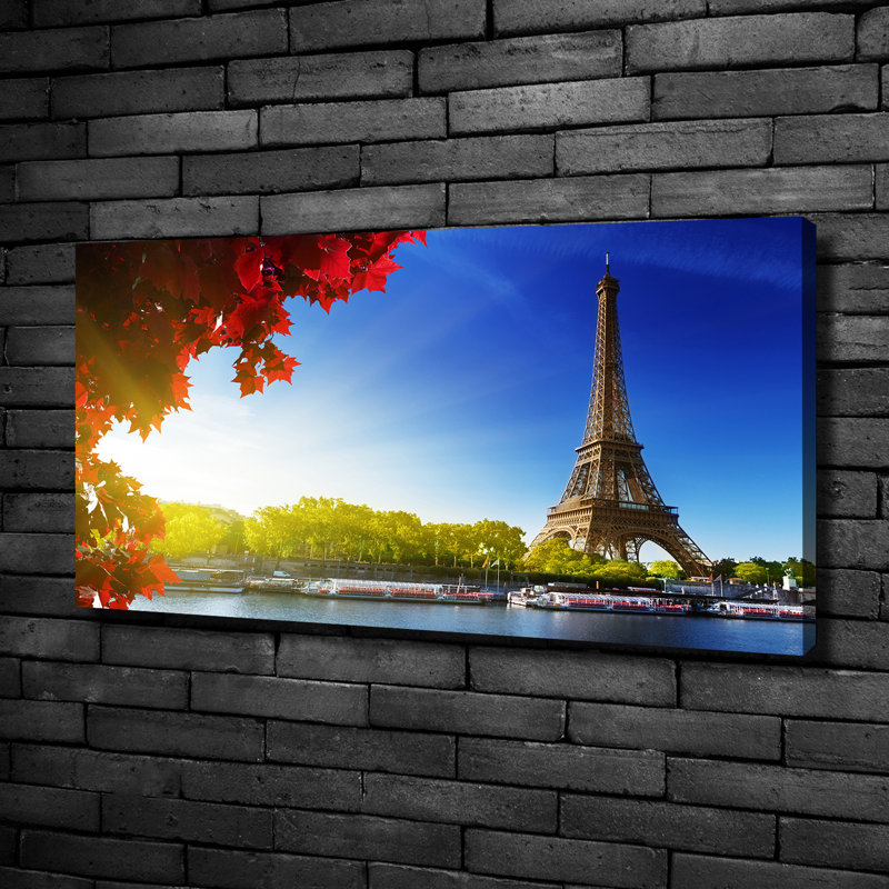 Eiffel Tower Paris - Wrapped Canvas Print