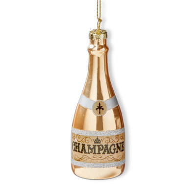  Champagne Bottle Ornament