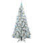 Artificial Hinged Christmas Tree Green PE and PVC-430575887-430575880
