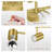 5 Light Track Lighting Fixtures Ceiling, LED Track Lighting Kit, No Bulb-107443522