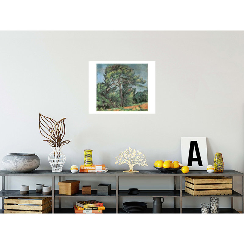 The Large PinePaul Cézanne, estampe numérique, H 22 po x l 28 po