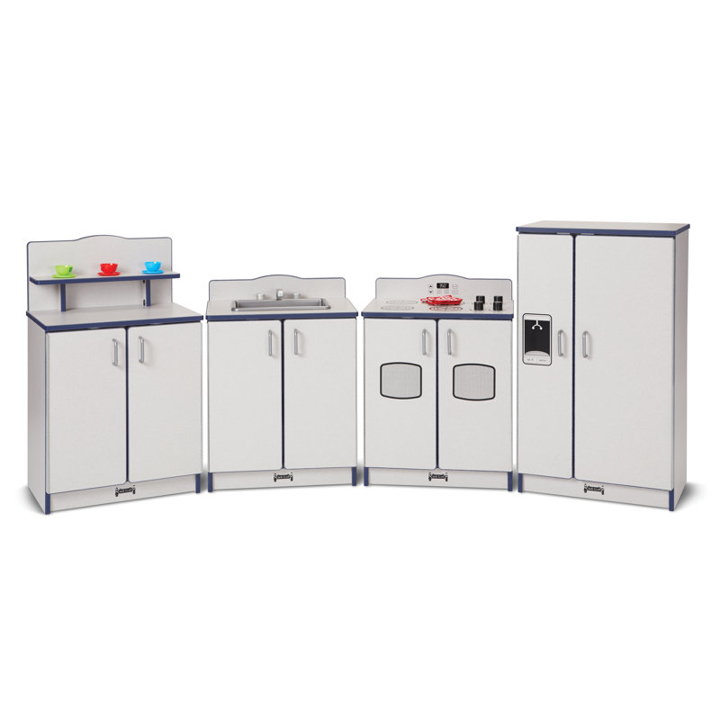 Rainbow Accents® Culinary Creations Kitchen, Gray/Navy