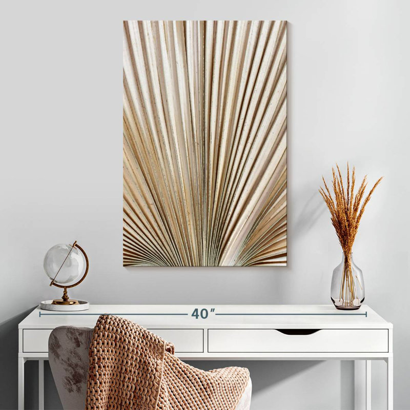 Harnek Dried Palm Leaf, 30" H x 20" W