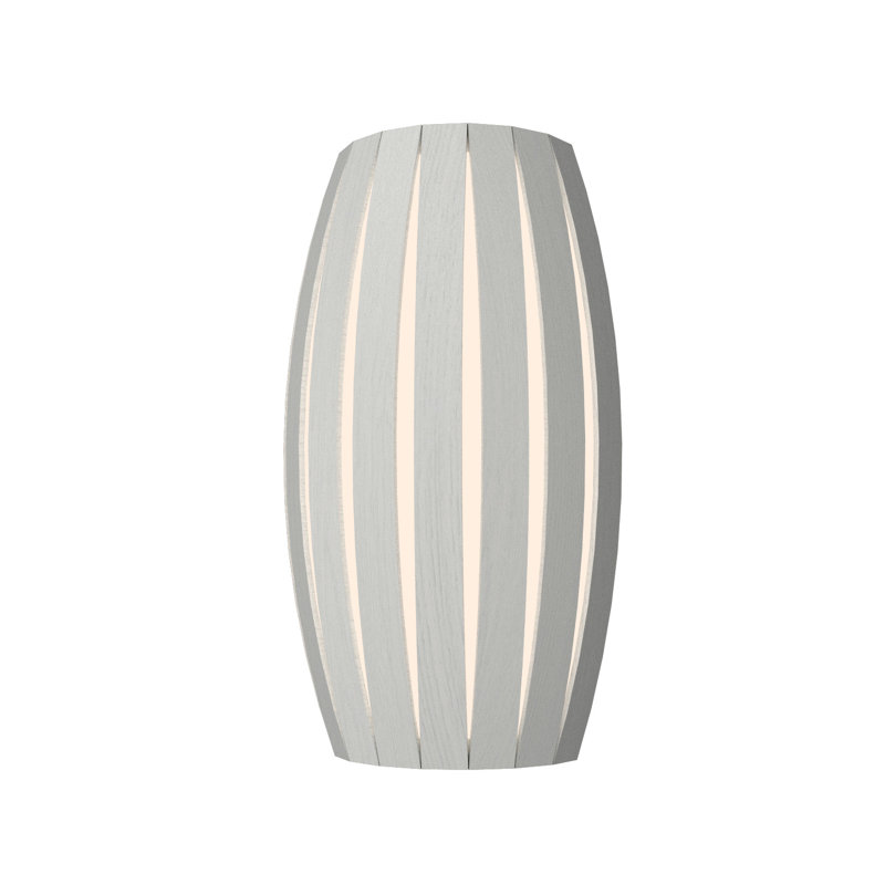 2 - Light LED Flush Mounted Sconce, Organic White