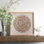 Riviera Framed Wall Art In Beige Simnia Shell