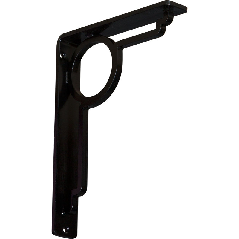 Support en fer forgé Maria, 1,5 po x 10 po