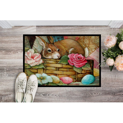 Wann Non-Slip Easter Outdoor Doormat
