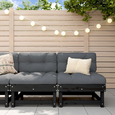 Alpen Home Garden Middle Sofas 2 Pcs Solid Wood 