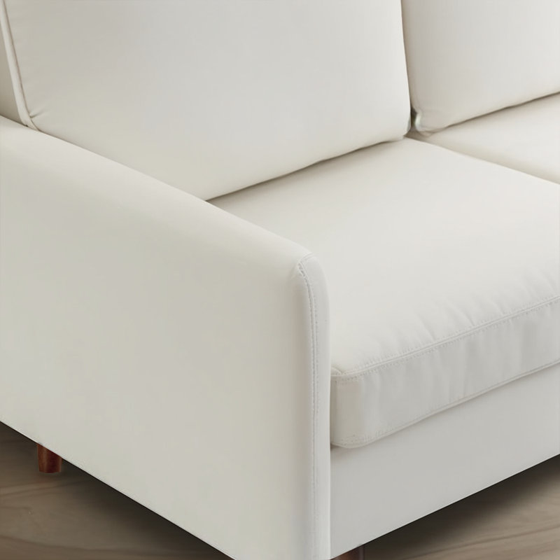 Causeuse 56,69 po, Blanc