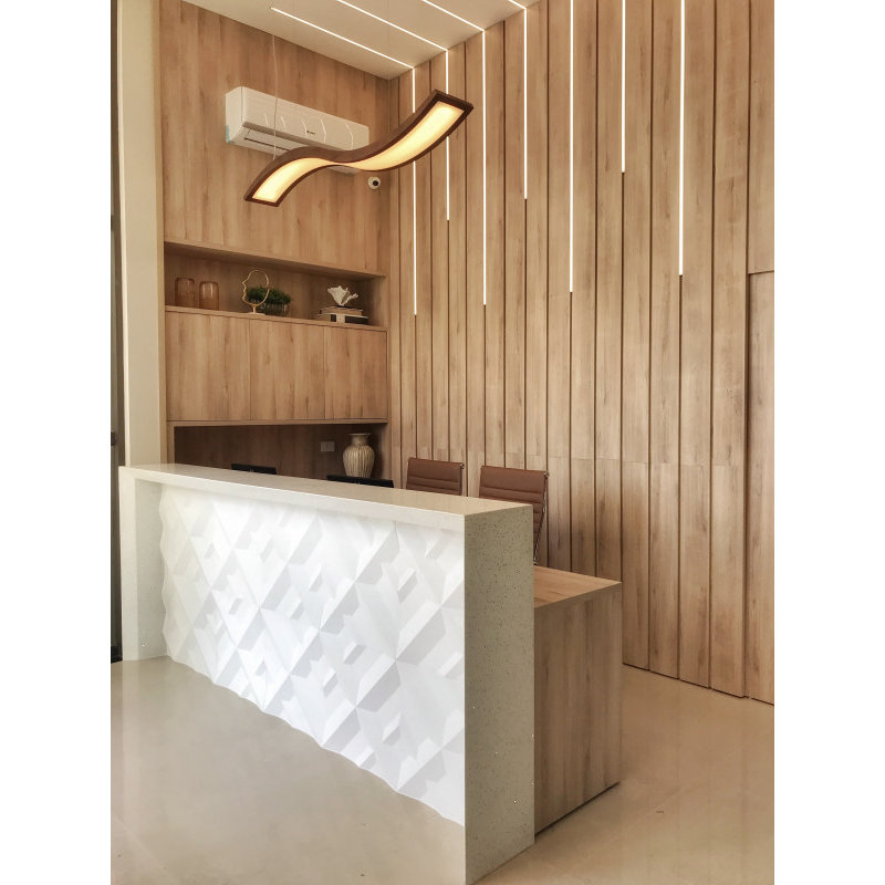 1 - Light LED Pendant, Imbuia