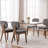 Upholstered Dining Side Chairs With Solid Wood Legs-2028712745-2026428880