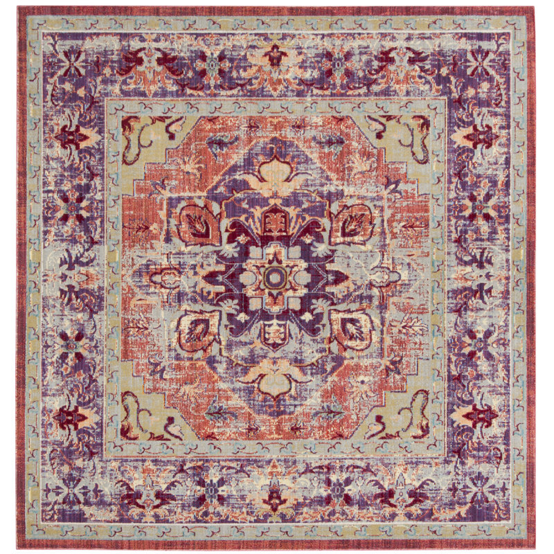 Tapis oriental Norwood, Carré 6 pi 7 po
