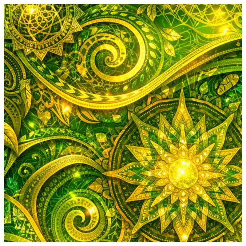Couvertures complexes d'art mandala, 50in W x 60in H