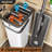 JOYBOS Square Mop and Bucket Set, 60.63in Extended Handle,  with 2 Mop Pads, Hands-Free Cleaning & Wet-Dry Separation, Ideal for Home Use（13 Inch Mop Panel）-127324328