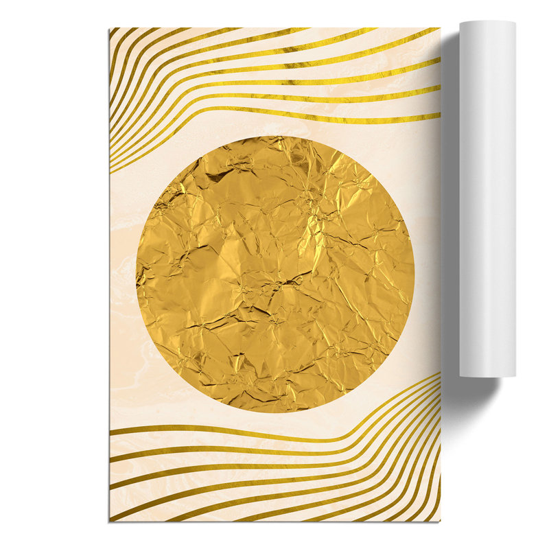 Golden Sun - Frameless Print, 84cm H x 59cm W x 0.1cm D