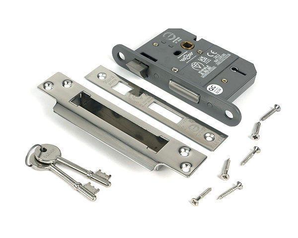 Sash Lock, Polished Chrome