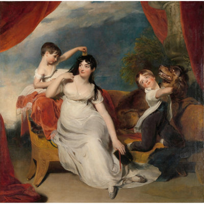 Maria Mathilda Bingham with Two of her Children (c. 1810 - c. 1818)