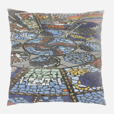 Coussin mosaïque