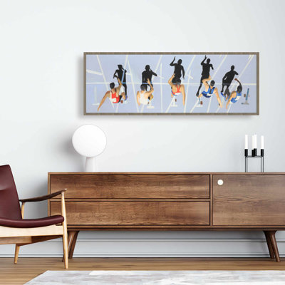 À vos marques, prêts, partez! - Décoration d'art sur toile "Man Cave"