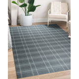 Anbritt Grey Flatweave Wool Rug