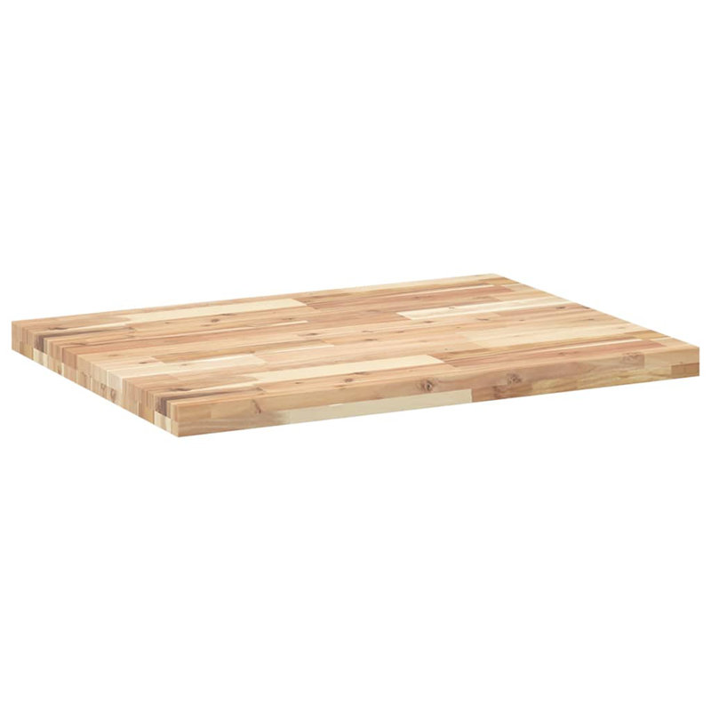 Solid Wood Table Top, 80 cm H x 60 cm W x 4 cm D