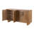 Modern Sideboard, 59''×15.75''×32.5'' Storage Cabinet With 4 Doors, MDF And Ash Veneer With Metal Handles, Natural Finish, Suitable For Dining/Living Room Storage-706611103