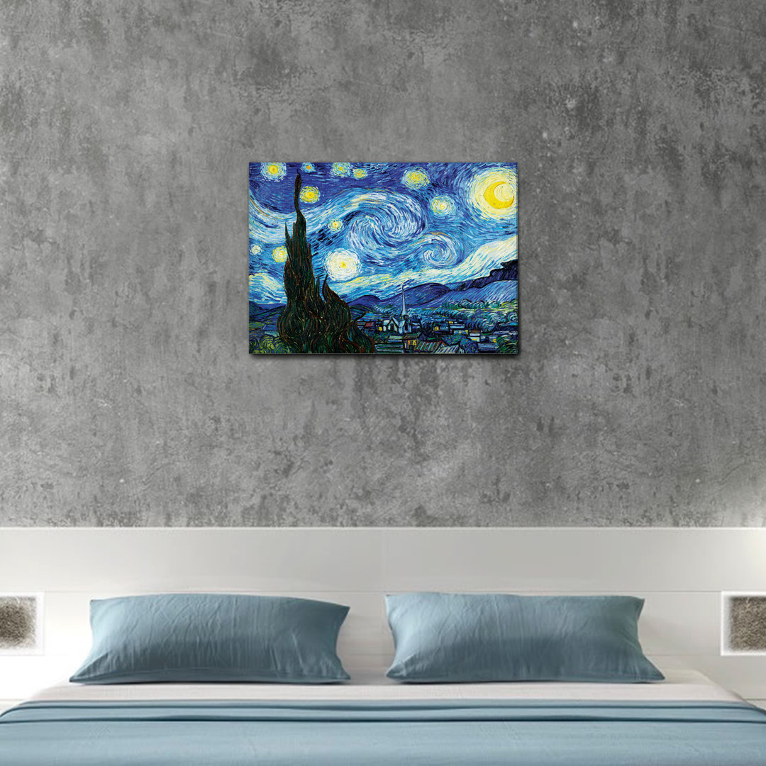 Leinwandbild Starry Night von Vincent Van Gogh