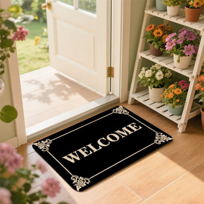 Paillasson or 24 po x 36 po pour porte d'entrée