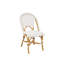 White Solid Wood Dining Chair