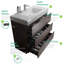 Meuble-lavabo autoportant en noyer avec évier, grand meuble-lavabo autoportant avec rangement pour salle de bain moderne, lavabo une pièce sans drain ni robinet, pré-assemblé-1037594263