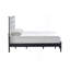 Grand lit (matelas non inclus), blanc