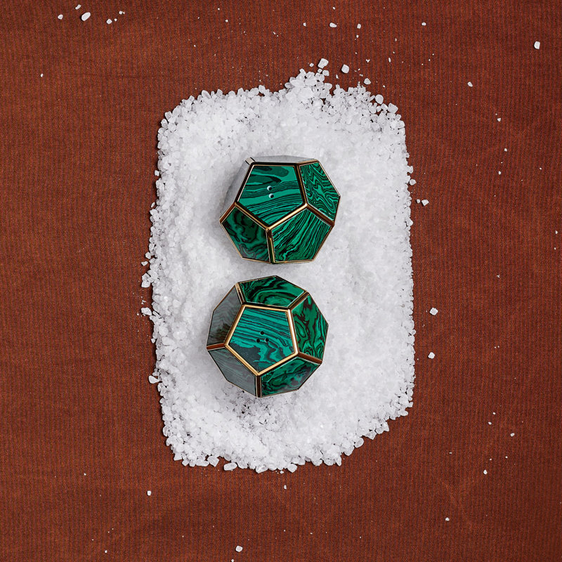 Pentagon Spice Jewels, Green/Gold