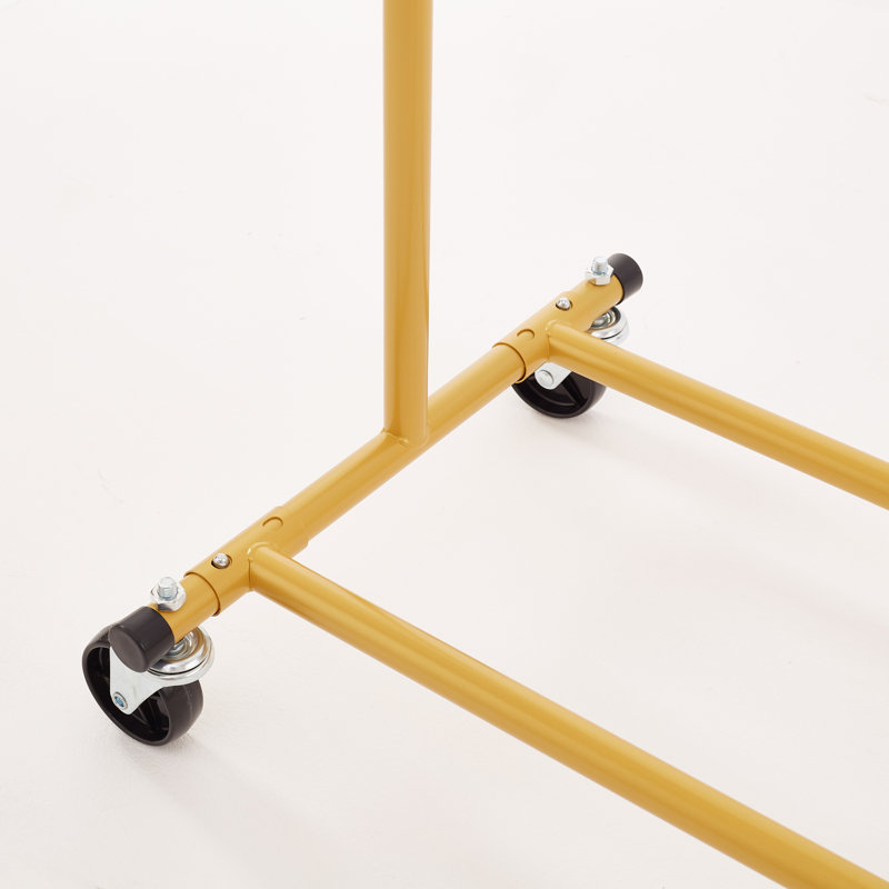 Clothes Rail Adjustable Height & Width, Gold