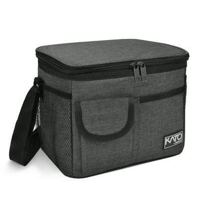 Tirrinia Insulated Lunch Box, Leakproof Thermal Reusable Lunch Bag with 4 Pockets, Back to School