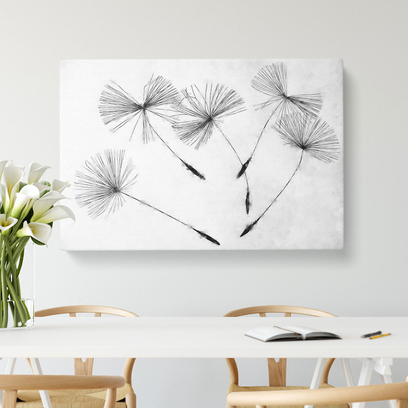 Dandelion Seeds Vol.2 - Wrapped Canvas, 40cm H x 60cm W x 3cm D