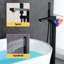 Robinet de baignoire autoportant monocommande à fixation au sol avec douche à main-103551831
