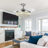 Joskar 42 " Ceiling Fan with LED Lights with Light Kit