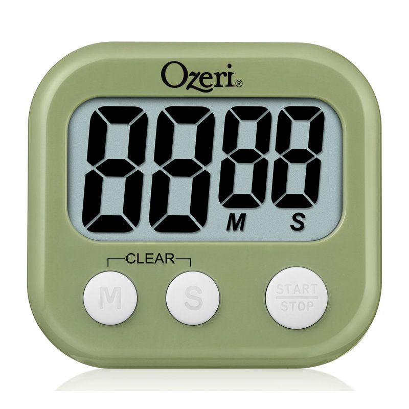 Ozeri Kitchen and Event Timer, Calla Green
