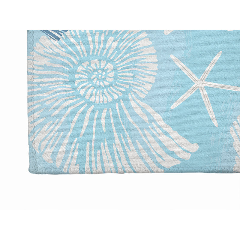 Tapis d'extérieur étoile de mer, Rectangulaire 8 pi x 10 pi