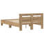 Vidaxl Wood Bed Frame with LED Durable-113970982-113970983