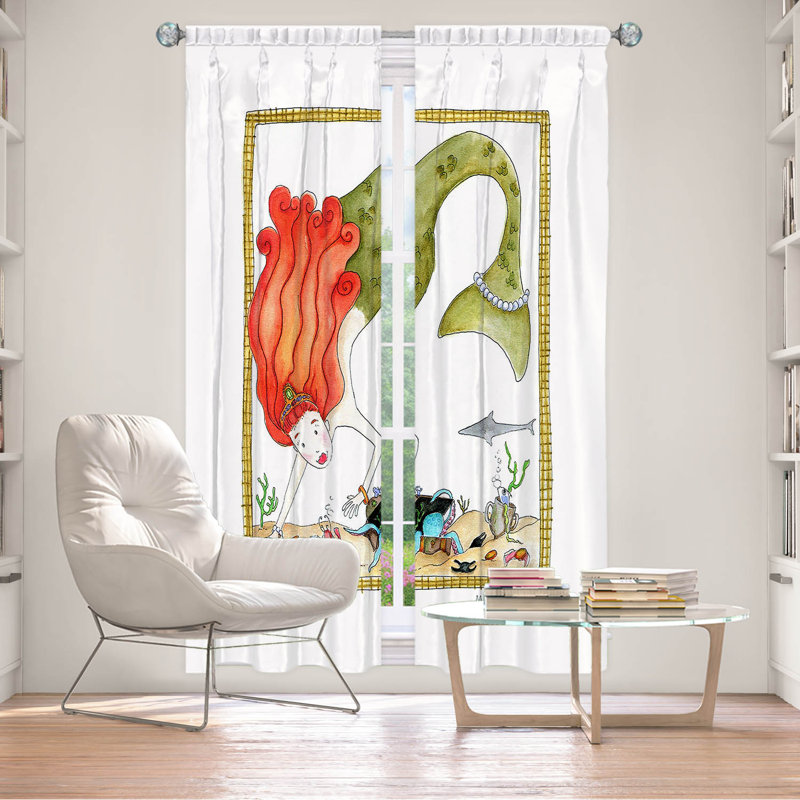 Bescott Room Darkening Curtain Pair, 20" W x 52" L