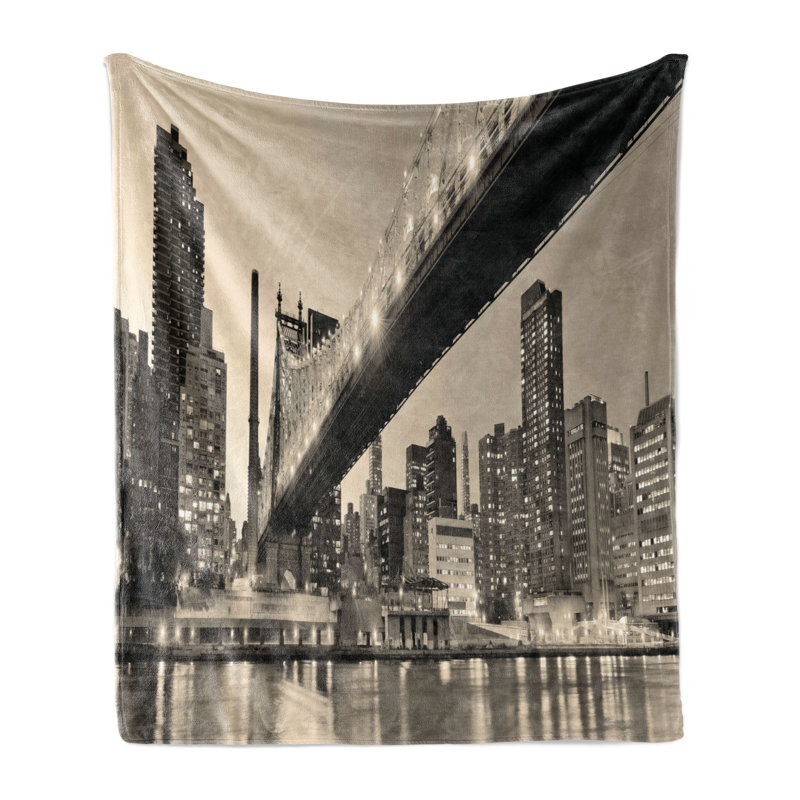 Hand Woven Throw Blanket, 60" x 80"