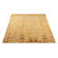 Rug & Kilim’S Distressed European Square Rug In Beige-Brown & Gold Florals