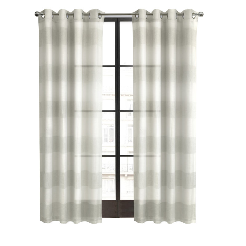 Rideau en polyester, L 112 po x L 84 po