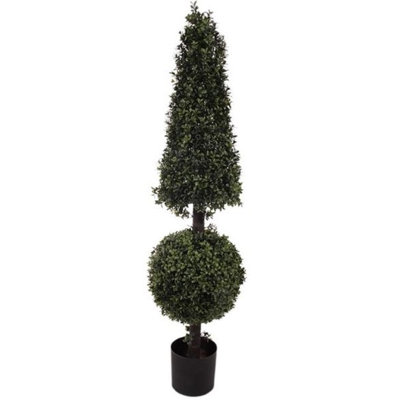 Faux Topiary in Plastic Pot Liner