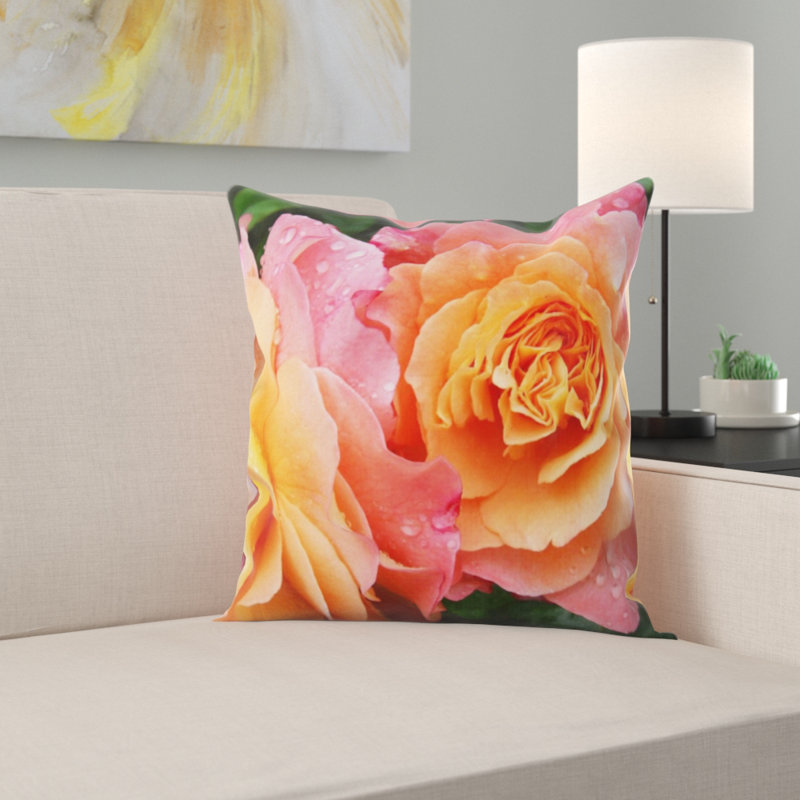Coussin rose